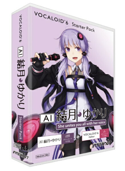 INTERNET VOCALOID6 Starter Pack AI 結月ゆかり パッケージ版