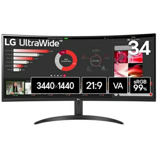 LG 液晶ディスプレイ 34WR50QK-B