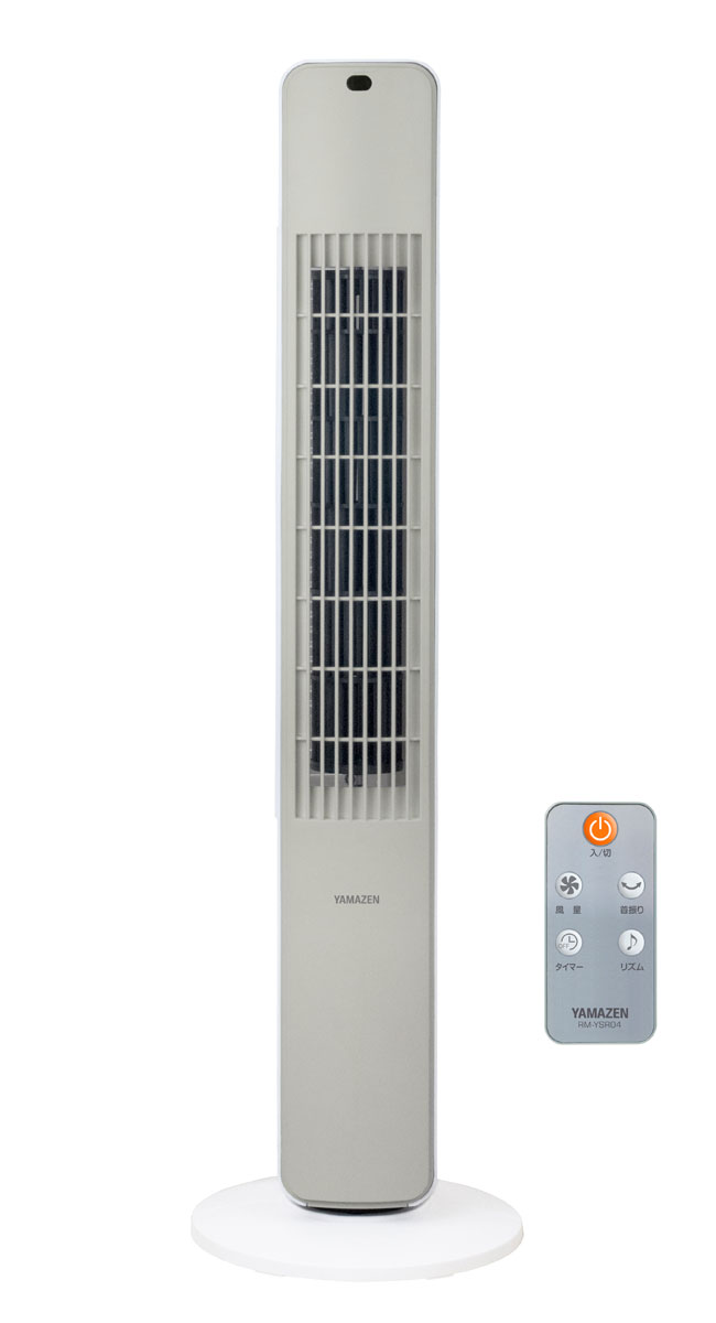 YAMAZEN タワーファン スリムファン DCモーター YKSR-WAD903 販売終了】タワーファン DC 風量8段階 室温表示 YKSR-WAD903
