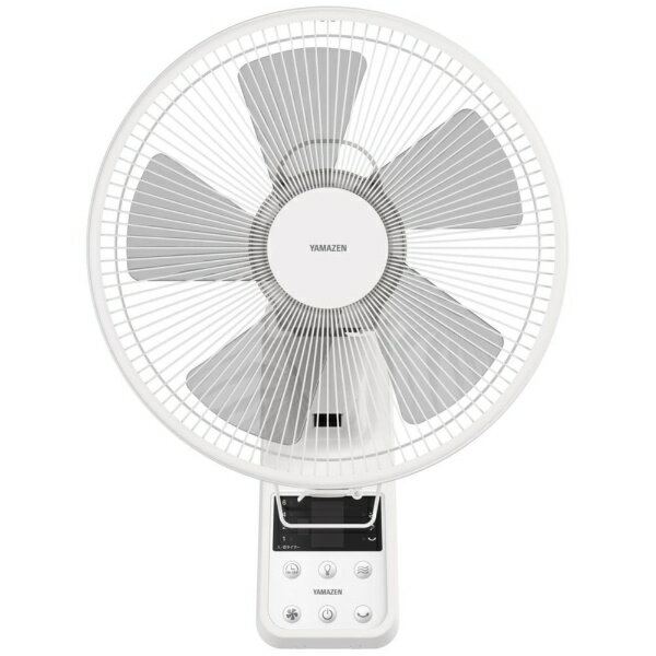 【DCモーター】YAMAZEN 壁掛け扇風機 YWRX-BGD303 Amazon | [山善] 壁掛け扇風機 DCモーター搭載 (上下左右立体首