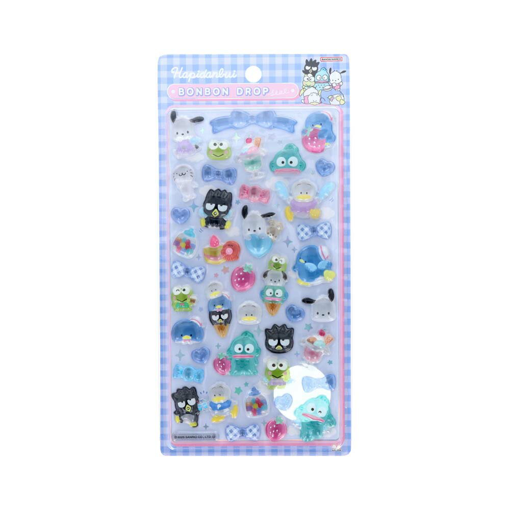 はぴだんぶい　ボンボンドロップシール