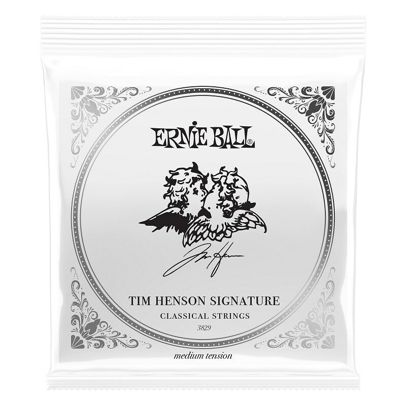 ERNIE BALL 3829 ミディアムテンション Tim Henson ティム ヘンソン Polyphia ポリフィア シグネチャー クラシックギター弦/メール便発送・代金引換不可