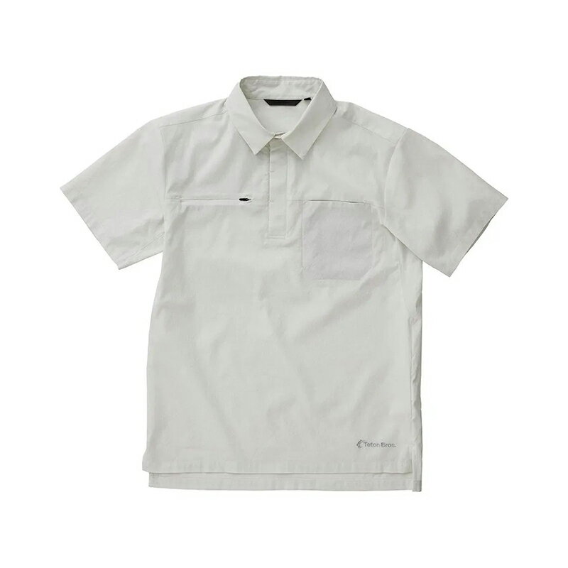 Teton Bros. ティートンブロス CHILL POLO チル ポロ M WHITE 251-38040