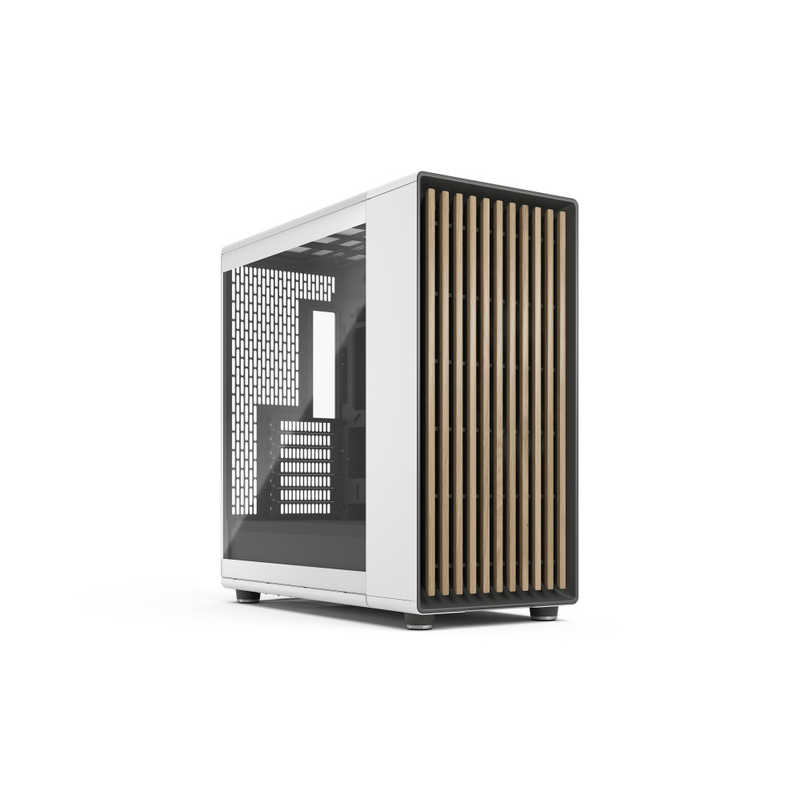 FRACTAL DESIGN｜フラクタルデザイン PCケース ATX /Micro /Mini-ITX North XL RC Chalk White TG Clear ホワイト FD-C-NOR1X-06