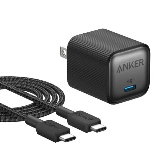 Anker Nano Charger (35W) with USB-C & USB-C ケーブル B2339N11