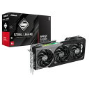 ASRock Radeon RX 9070 XT Steel Legend Dark 16GBの商品画像