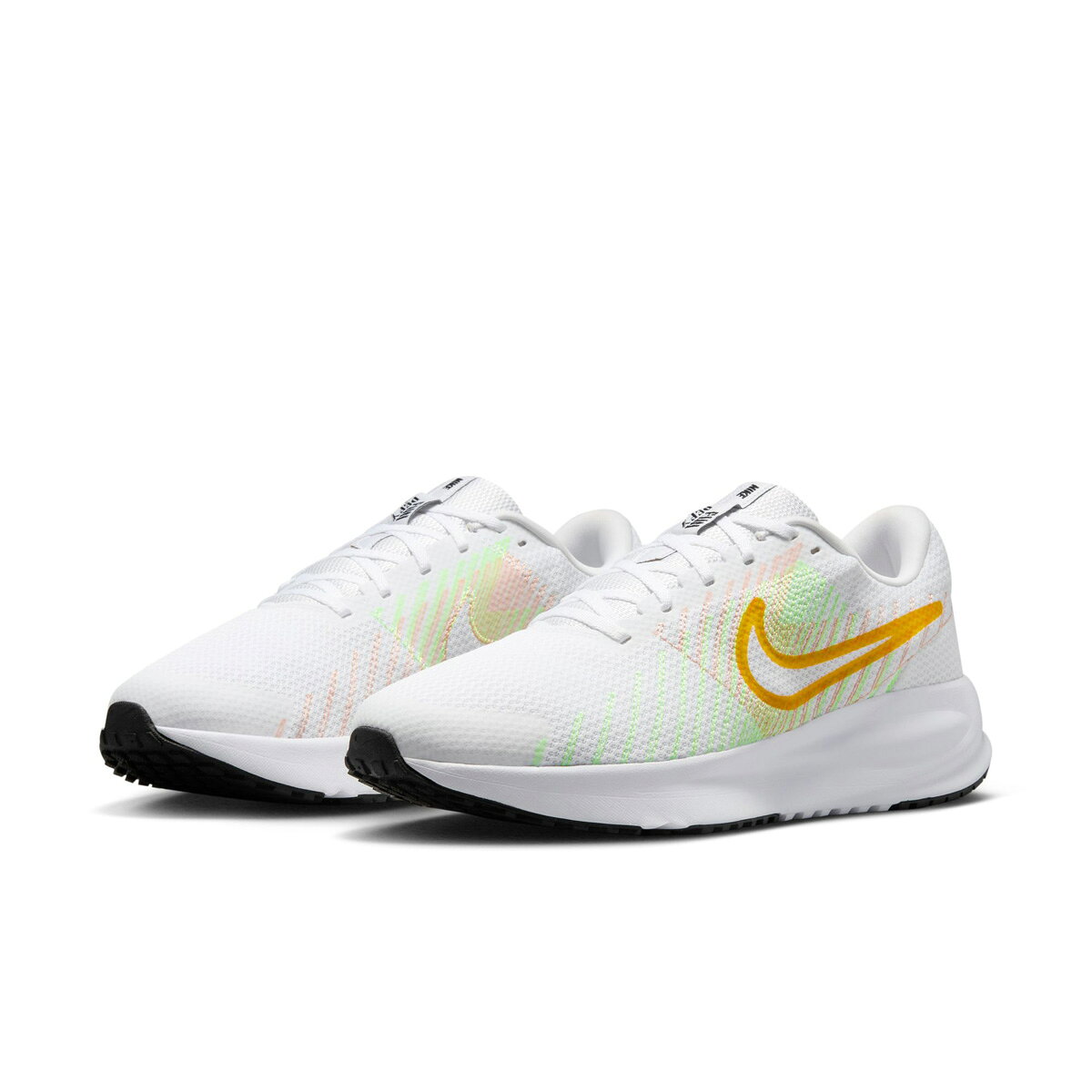 HM9594-101-26.5 ナイキ メンズ ロード ランニングシューズ RUN DEFY WHT/LSR ORNG-APRCT A・サイズ：26.5cm NIKE