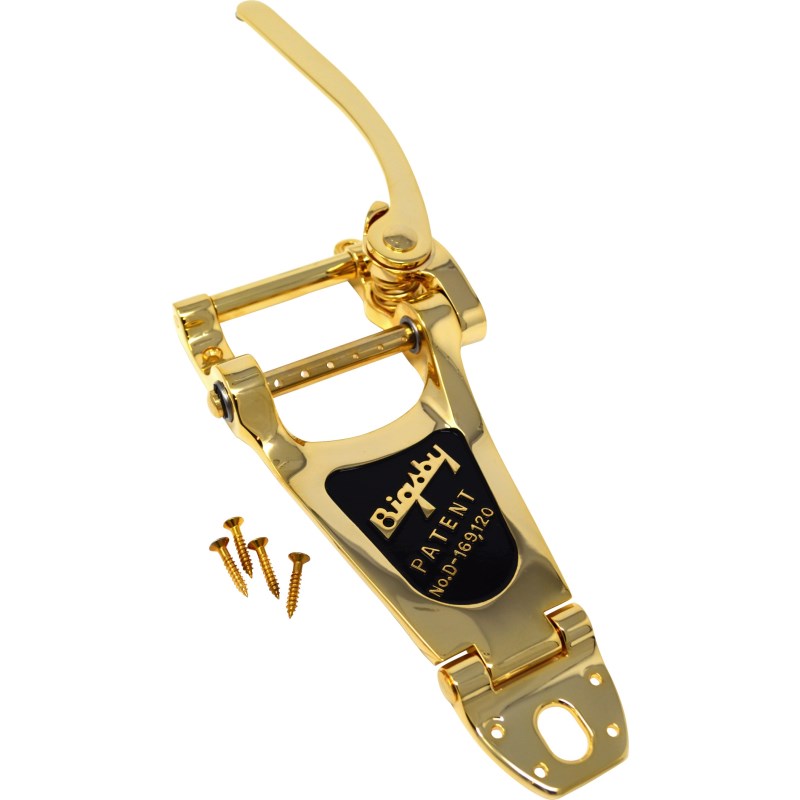 B7G Vibrato， Gold， String-Through 7708015100 Bigsby