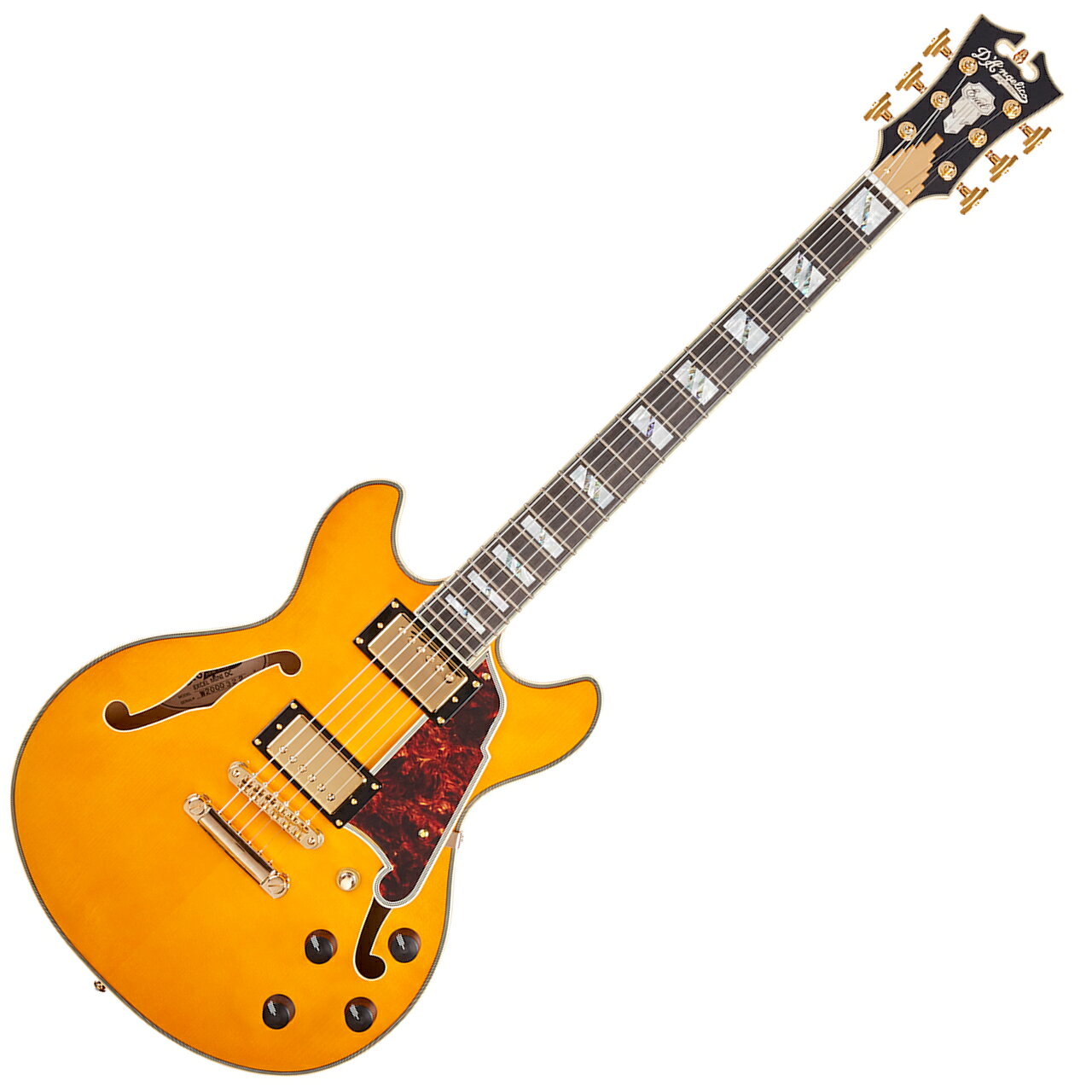D’Angelico エクセル Mini DC Vintage Natural