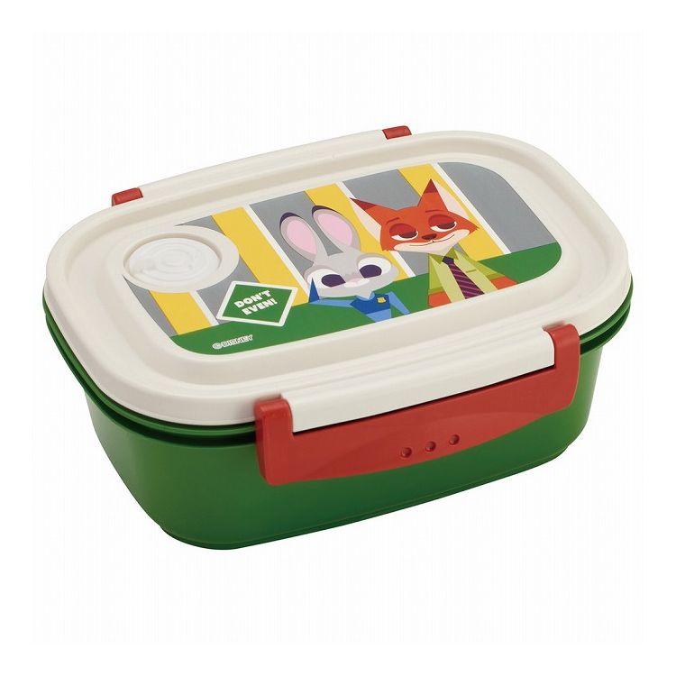 ラク軽弁当箱 M 550ml ズートピア ワッペン スケーター XPM4