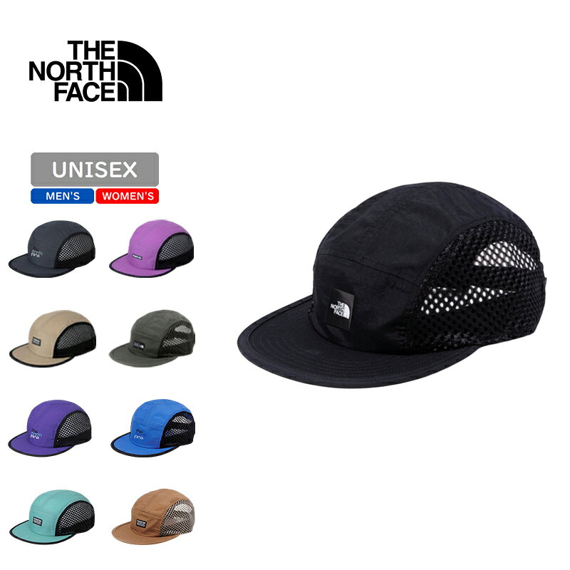 THE NORTH FACE ザ・ノース・フェイス ファイブパネルメッシュキャップ フリー アスファルトグレー AG 25春夏 NN02330