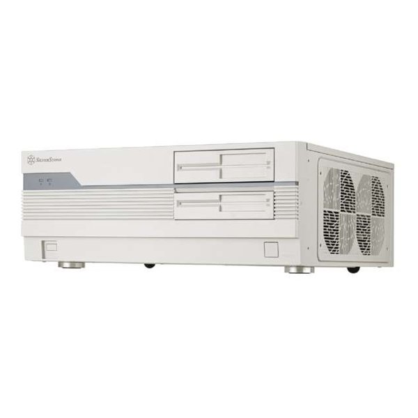 Silver Stone PCケース ATX /Micro /Mini-ITX /SSI-CEB FLP01 SST-FLP01W