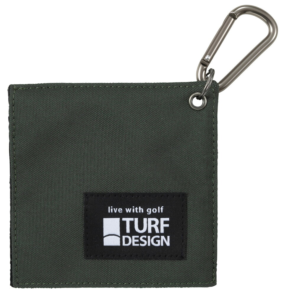 朝日ゴルフ ボールクリーナー カーキ TDBC-BE70-KAH TURF DESIGN ゴルフ