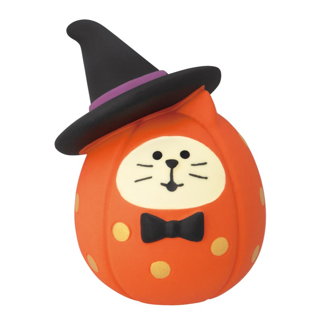 ハロウィン猫だるま かぼちゃ ZHW-29201H