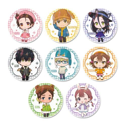 メダリスト ぷちちょこ トレーディング ホログラム缶バッジ ふわもこアニマル Ver. BOX グッズ