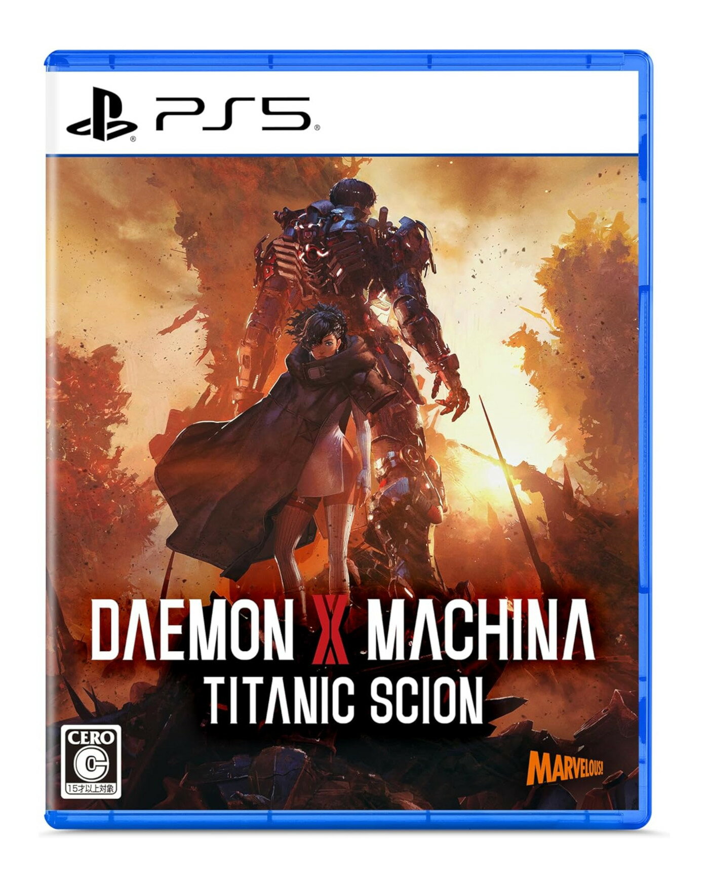 DAEMON X MACHINA TITANIC SCIONのパッケージ画像