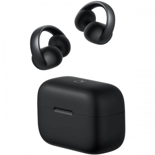 Anker Soundcore AeroClip（Bluetooth 5.4）【オープンイヤー型ワイヤレスイヤホン/イヤーカフ/ IP55防水規格/ 最大32時間再生 / マルチポイント接続】