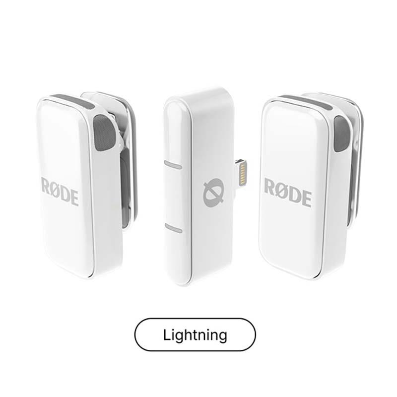 RODE WIRELESS MICRO LIGHTNING WHITE