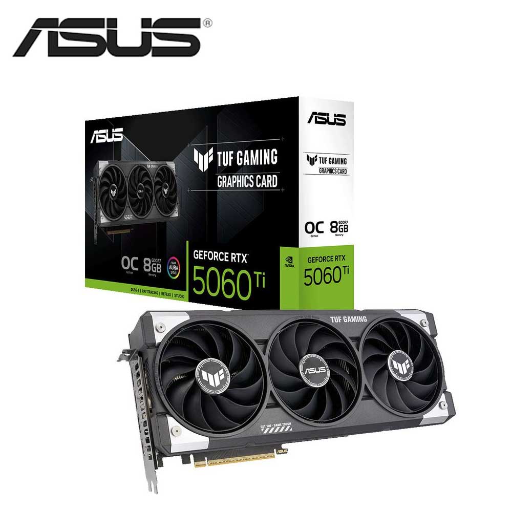 ASUS グラフィックボード TUF-RTX5060TI-O8G-GAMING