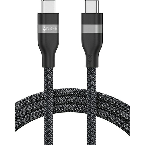 Anker USB-C & USB-C ケーブル 1.8m 240W USB PD対応 急速充電 iPhone 17 / 16 / 15 iPad Pro/Air Android 各種対応 Type-Cケーブル ロング 送料無料 ■