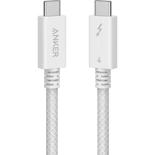アンカージャパン ANKER Prime USB-C&USB-Cケーブル Thunderbolt4(240W) 1.0m ホワイト 1本 取り寄せ商品