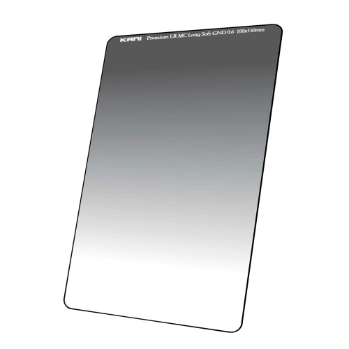 KANI 角型フィルター ハーフND4 プレミアムソフトGND 0.6 ロングGNDバージョン 100×150mm