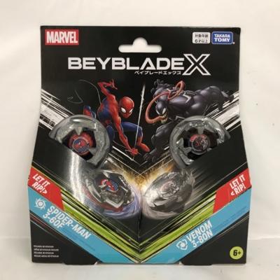 ＢＥＹＢＬＡＤＥ　Ｘ　ＢＸ−００　ダブルスターター　マーベル　スパイダーマン３−６０Ｆ／ヴェノム３−８０Ｎ