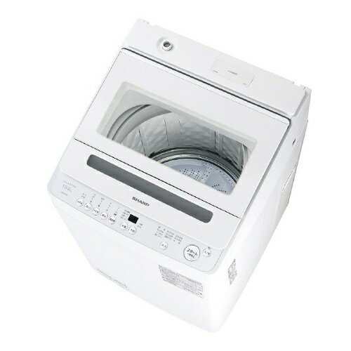 2024年 シャープ 洗濯機 ES-GV10H 10kg Amazon | シャープ(SHARP) 全自動洗濯機 10kg ES-GV10H-S 穴なし