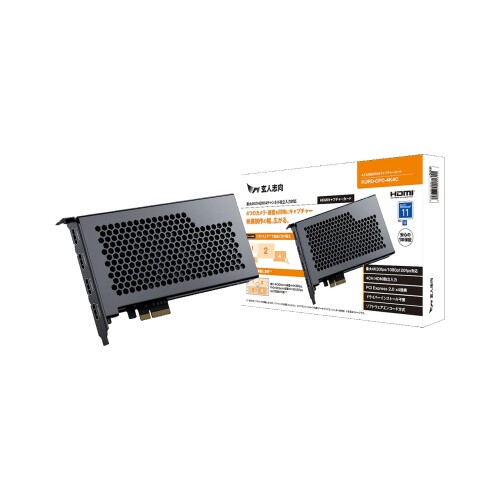 玄人志向 キャプチャーボード KURO-CPC-4K4C