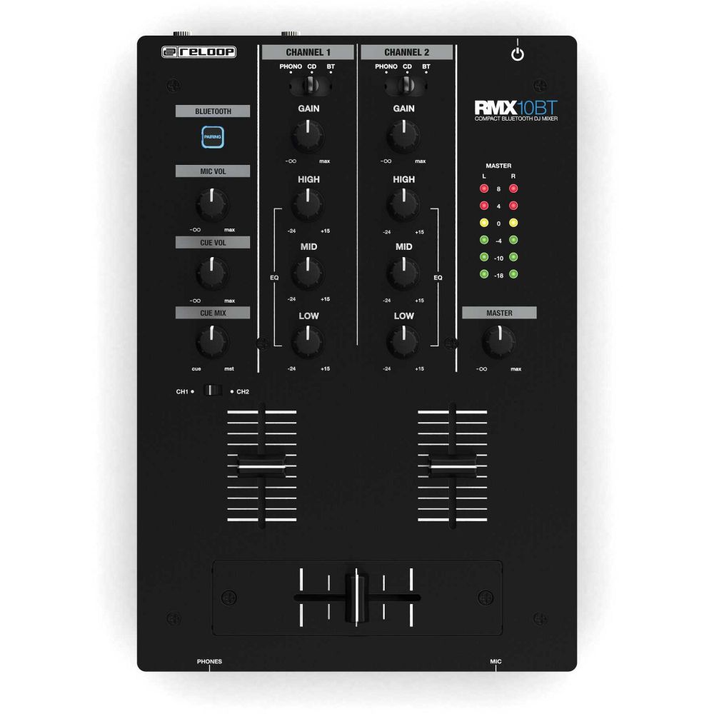 reloop RMX-10 BT 【2ch DJミキサー】(リループ)