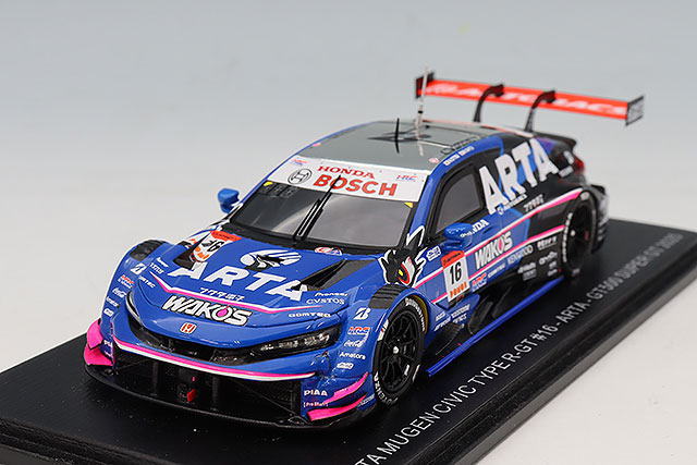 楽天市場】スパーク 1/64 Astemo CIVIC TYPE R-GT REAL RACING No.17