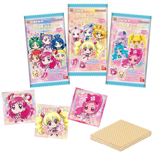 にふぉるめーしょん　プリキュアオールスターズ　シールウエハース２