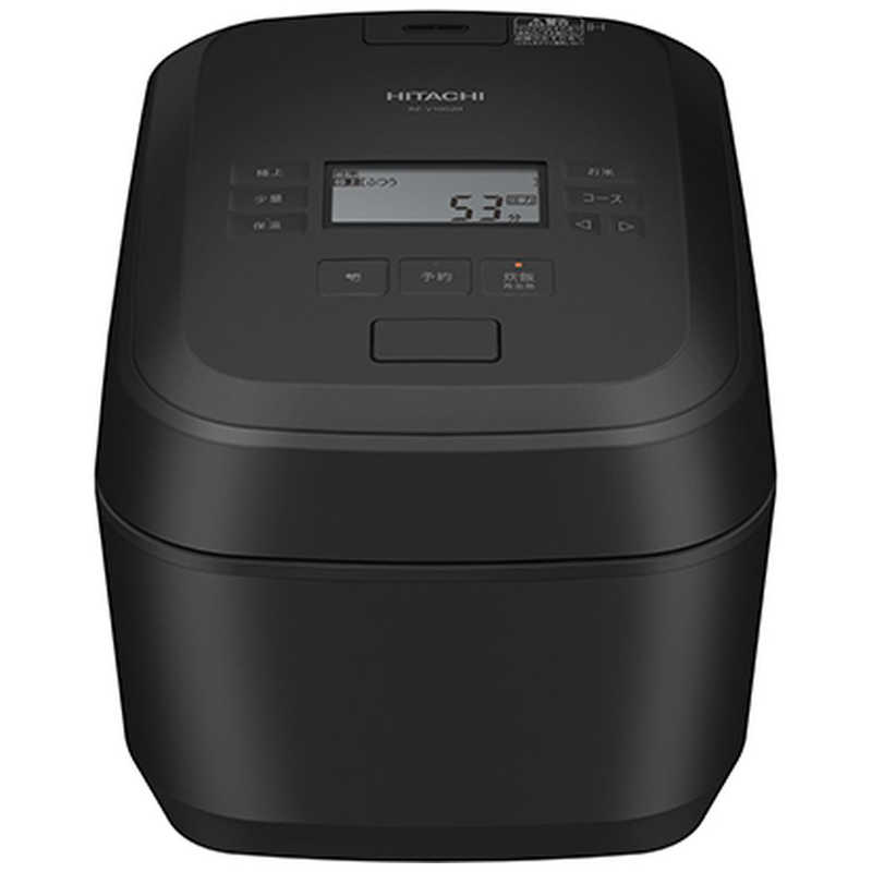日立 HITACHI 炊飯器 5.5合 ジャー炊飯器 RZV100JMK RZ-V100JM K ふっくら御前 フロストブラック 新品 一部送料無料