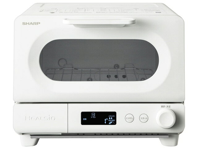 SHARP シャープ ウォーターオーブントースター ヘルシオトースター 梱包B級品 アウトレット AX-WT1-W ホワイト