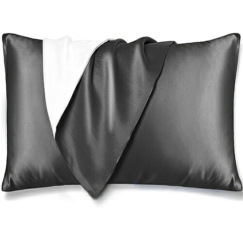 ユノキ シルク 枕カバー 43×63cm 最上位 6A ランク シャンパン DMXBXY43 43×63cm枕用 /封筒タイプ