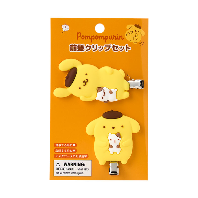 楽天市場】サンリオ ポムポムプリン 前髪クリップセット（プリンと