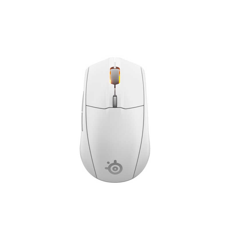 STEELSERIES ゲーミングマウス RIVAL 3 WIRELESS GEN 2 WHITE