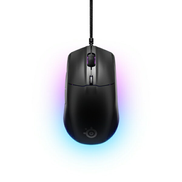 STEELSERIES ゲーミングマウス RIVAL 3 GEN 2 BLACK