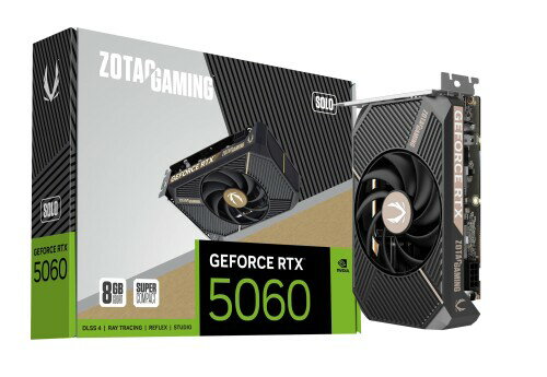 ZOTAC ZOTAC GAMING GeForce RTX 5060 SOLO ZT-B50600G-10L RTX5060/8GB GDDR7