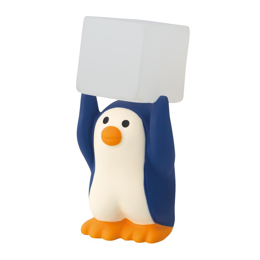 氷運びちびペンギン マスコット concombre デコレ インテリア かわいい