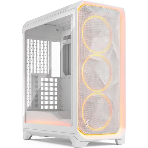 FRACTAL DESIGN フラクタルデザイン PCケース ATX /Micro /Extended /Mini-ITX Meshify 3 Ambience Pro RGB White TG Clear Tint ホワイト FD-C-MES3A-05