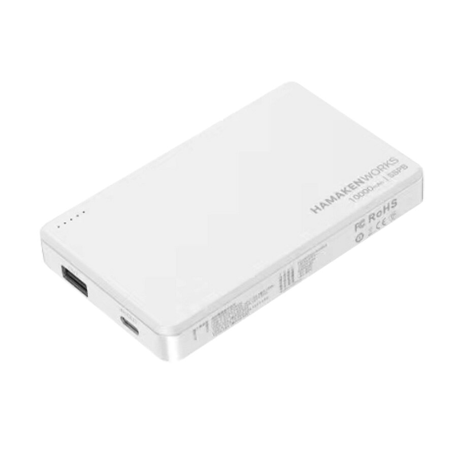 HAMAKEN WORKS SSPB 準固体電池モバイルバッテリー 10000mAh