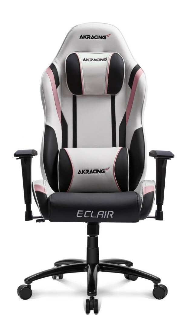 AKRacing｜エーケーレーシング ゲーミングチェア W705xD670xH1235～1310mm Eclair ピンク ECLAIR-PINK