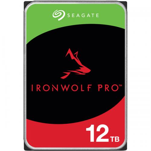 Seagate IronWolf Pro 3.5 12TB HDD CMR メーカー5年保証 24時間稼働 PC、NAS用 RVセンサー付 ST12000NT001 | パソコン周辺機器
