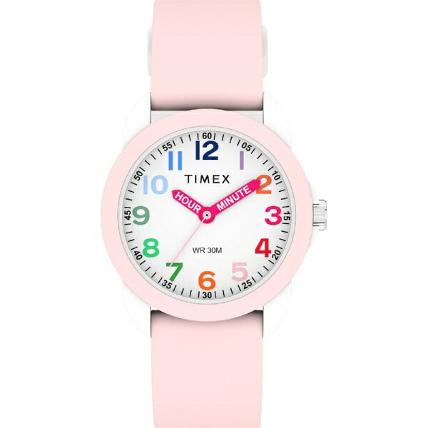 TIMEX｜タイメックス キッズ アナログ Kids Analog Time Machine ライトピンク TW2W92000
