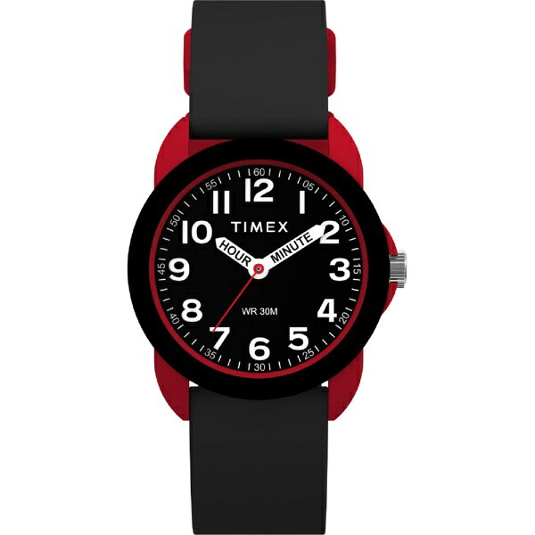 TIMEX｜タイメックス キッズ アナログ Kids Analog Time Machine 1年保証 ブラック TW2W91900