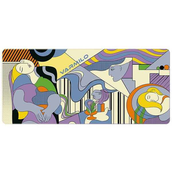 Varmilo｜アミロ ゲーミングマウスパッド 900x400x3mm Picasso XLサイズ Blue Period vm-mp-picasso-blueperiod-xl