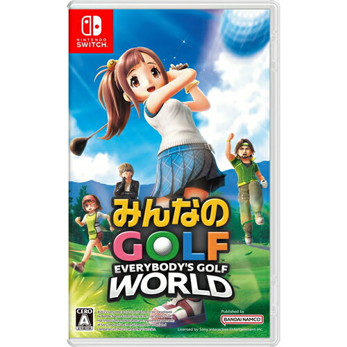Ｓｗｉｔｃｈ　みんなのＧＯＬＦ　ＷＯＲＬＤ　パッケージ版　【Ｓｗｉｔｃｈ】