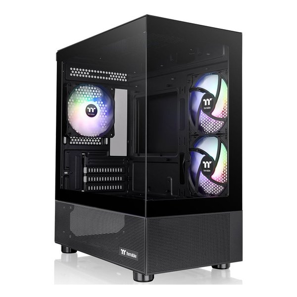 Thermaltake｜サーマルテイク ミニタワー型PCケース View 170 TG ARGB ブラック CA-1Z4-00M1WN-00