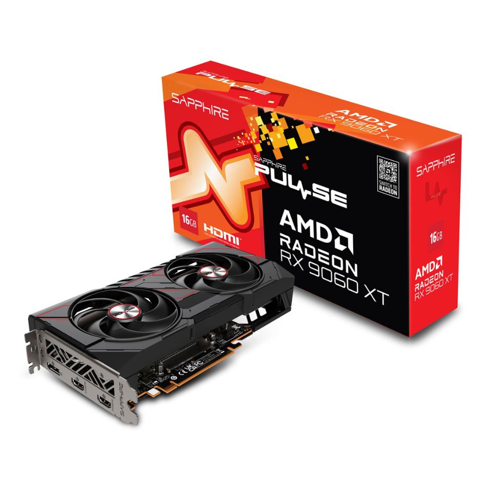 SAPPHIRE グラフィックボード SAPPHIRE PULSE Radeon RX 9060 XT GAMING OC 16GB